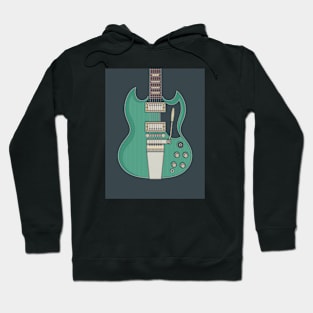 Inverness Green Solid Guitar Hoodie